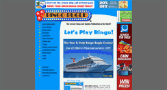 Desktop Screenshot of bingobugle.com